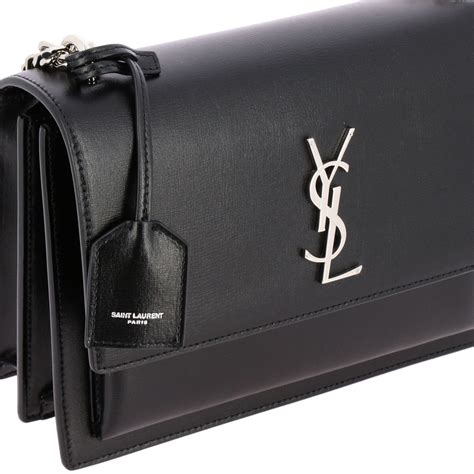 borsa tracolla nera ysl|Borse Saint Laurent .